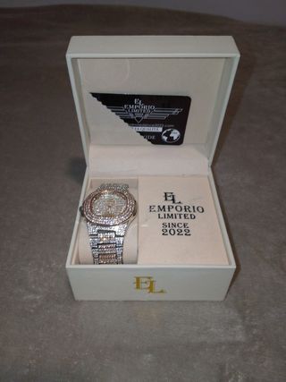 Reloj El Emporio Limited - Dorado y Plateado 