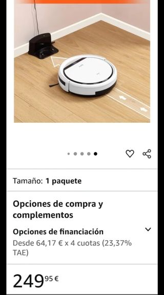 Lote robots aspiradora .últimos días