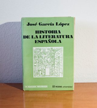 HISTORIA DE LA LITERATURA ESPAÑOLA