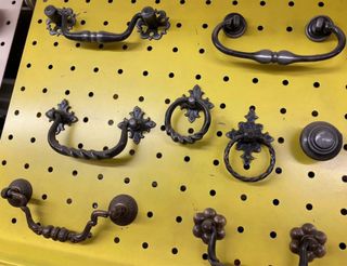 Maniglie Antiche in Ottone nuove 
