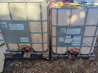 2 bidones 1000 litros seminuevos