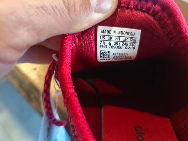 Zapatillas Adidas Lite Racer rojas