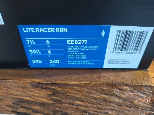 Zapatillas Adidas Lite Racer rojas