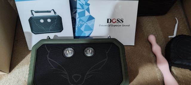 Altavoz Bluetooth Portátil con Luces