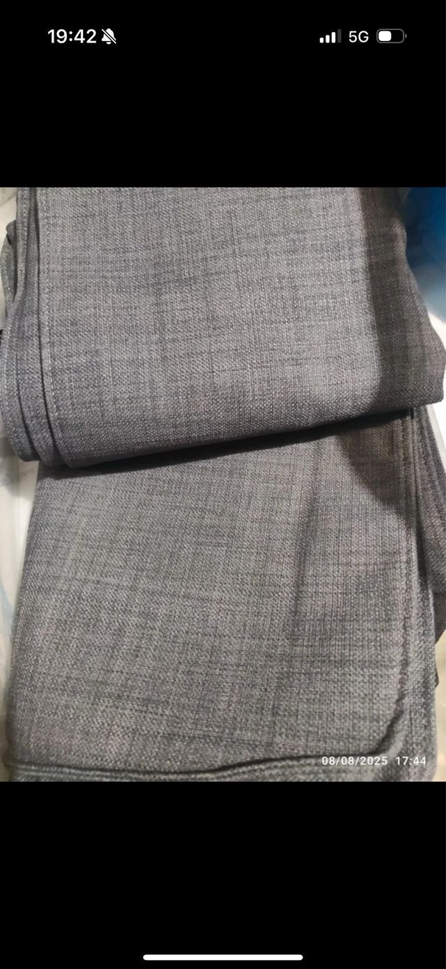 Funda sofá 3 plazas Ikea gris Skiftebo 