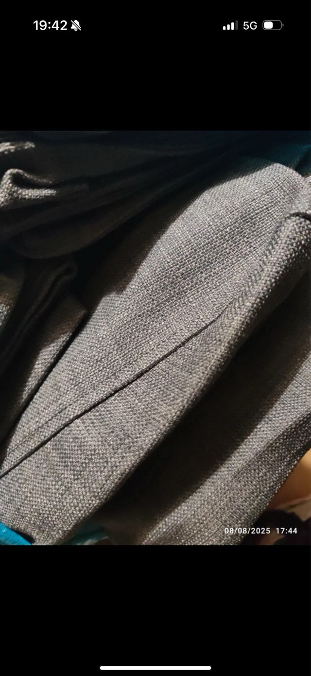 Funda sofá 3 plazas Ikea gris Skiftebo 