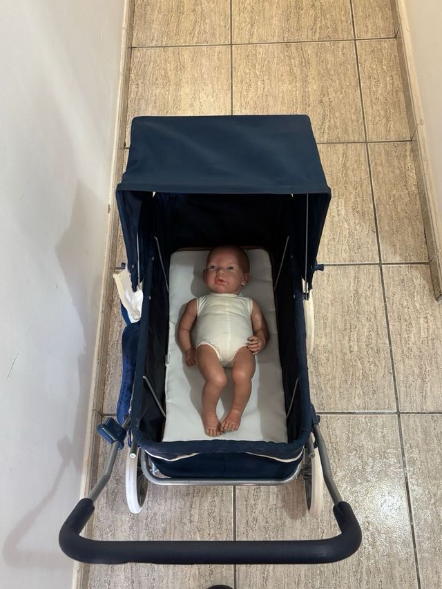 Cochecito Muñecas - Azul