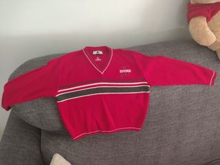 Jersey niño Divino Pastor rojo talla 3