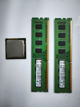 CPU Intel i5 2320 + 2x4GB RAM Samsung
