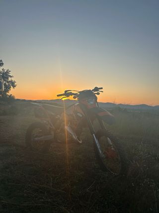 KTM EXC 125 2T matriculada