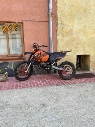 KTM EXC 125 2T matriculada