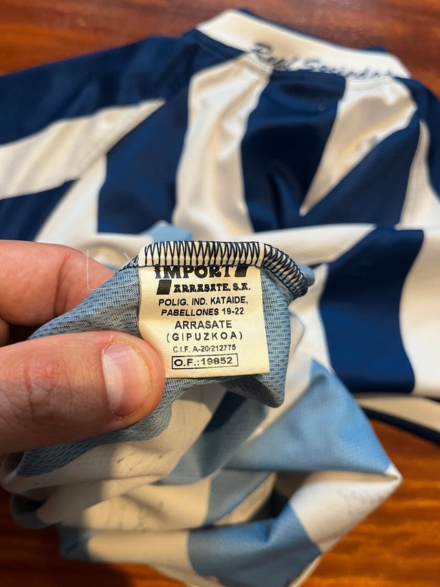 Camiseta Real Sociedad 03-04 firmada