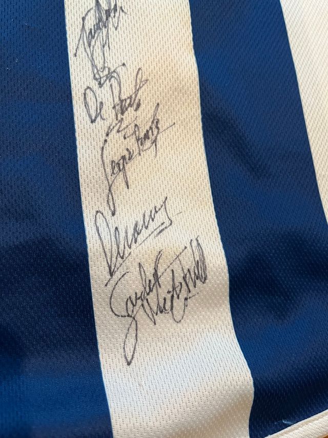 Camiseta Real Sociedad 03-04 firmada