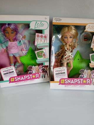 Muñecas Snapstar Lola y Asia