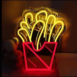 Lampada Neon LED - PATATINE FRITTE -