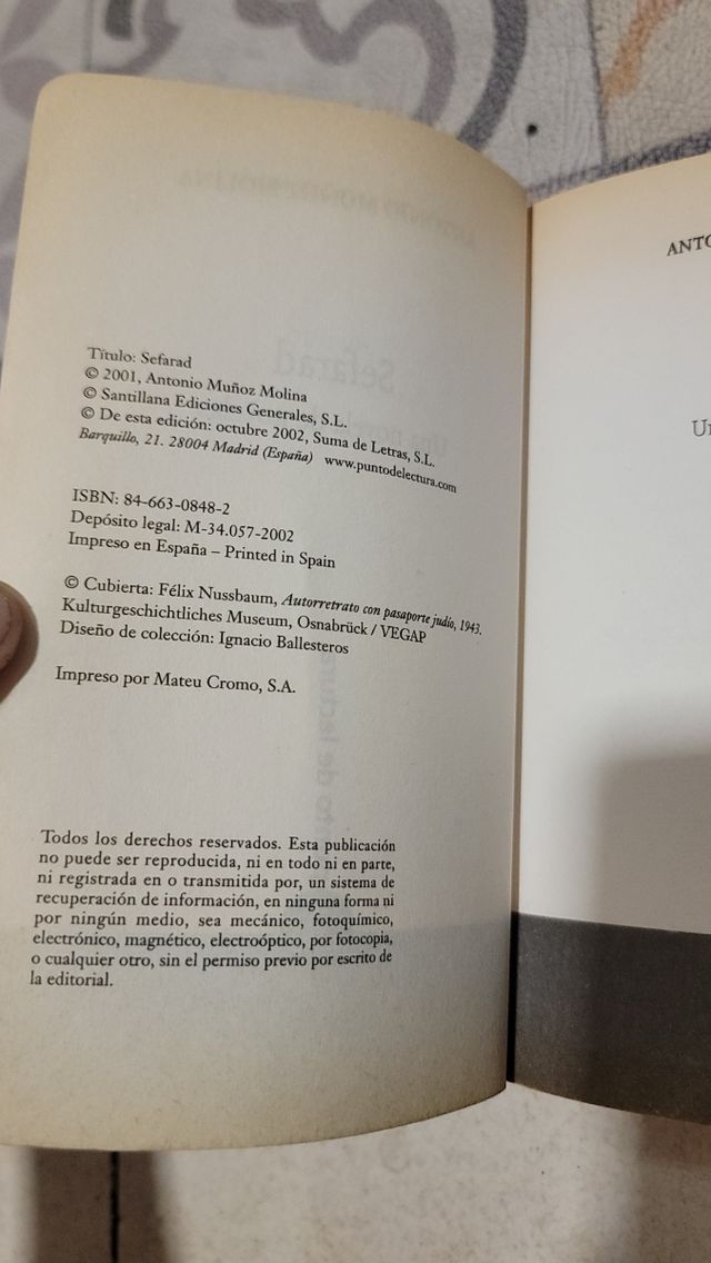 Sefarad (Spanish Version) (Spanish Edition)