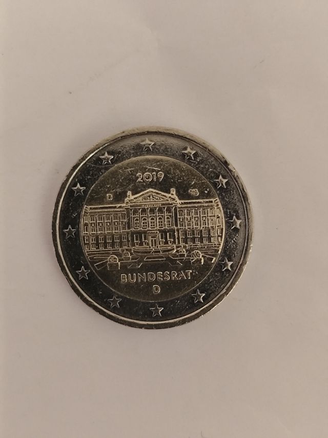 2 euro Germania 2019 Bundesrat