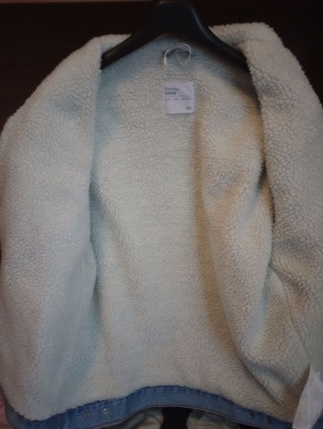 Giubbotto Jeans Bershka Uomo