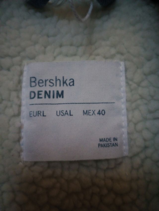 Giubbotto Jeans Bershka Uomo