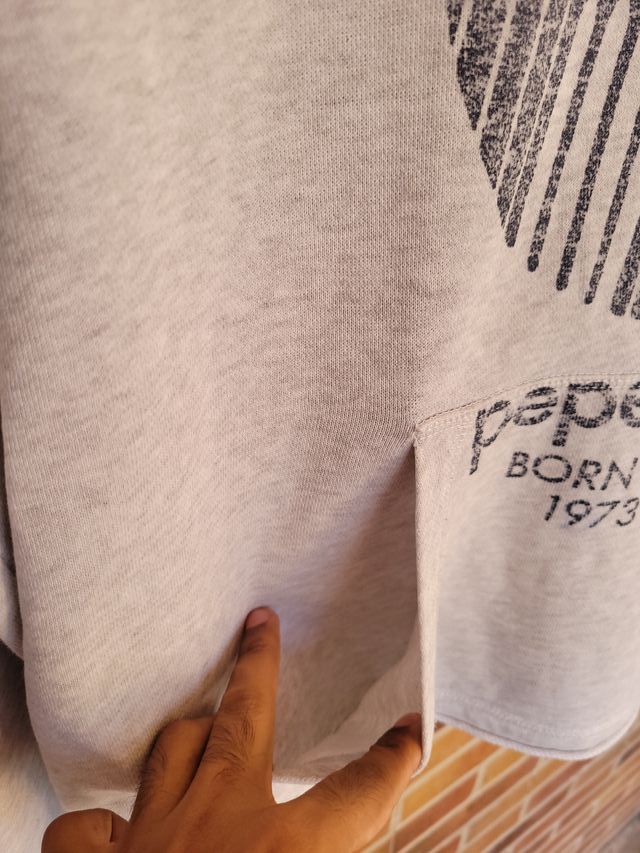 Sudadera Pepe Jeans gris Talla S