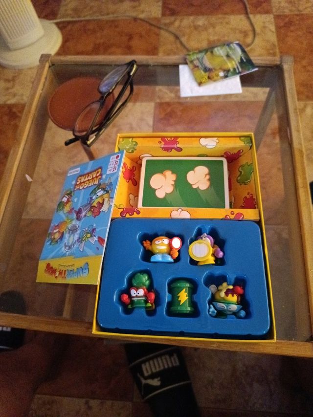 SUPER THINGS Juego de Cartas