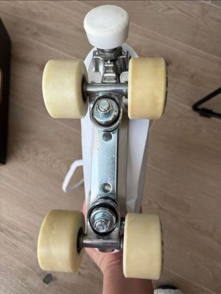 Patines Roller Derby blancos, talla 37