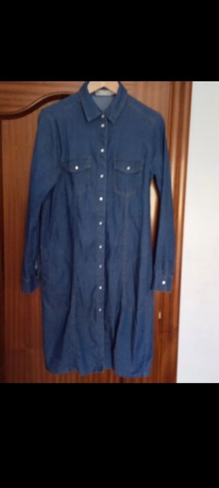 Vestido vaquero azul Francia, T.S
