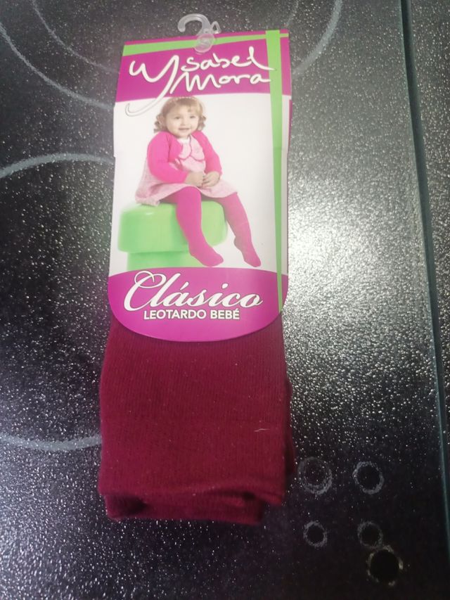 Leotardo Bebé Isabel Mora - Burdeos