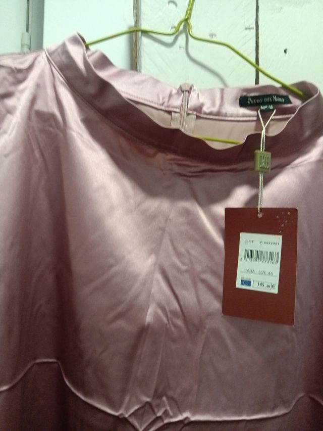 Blusa seda Pedro del Hierro rosa