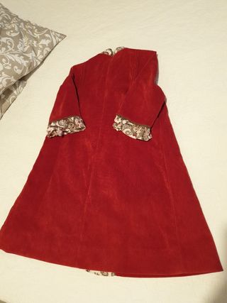 Vestido niña 10 años - Rojo-granate