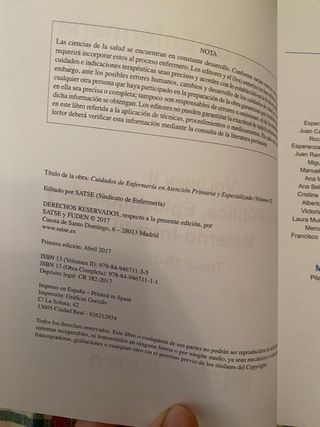 Cuidados de Enfermería en Atención primaria y e...