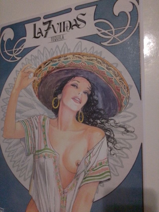 Poster La 7 Vidas Tequila - Manara per J.Rose
