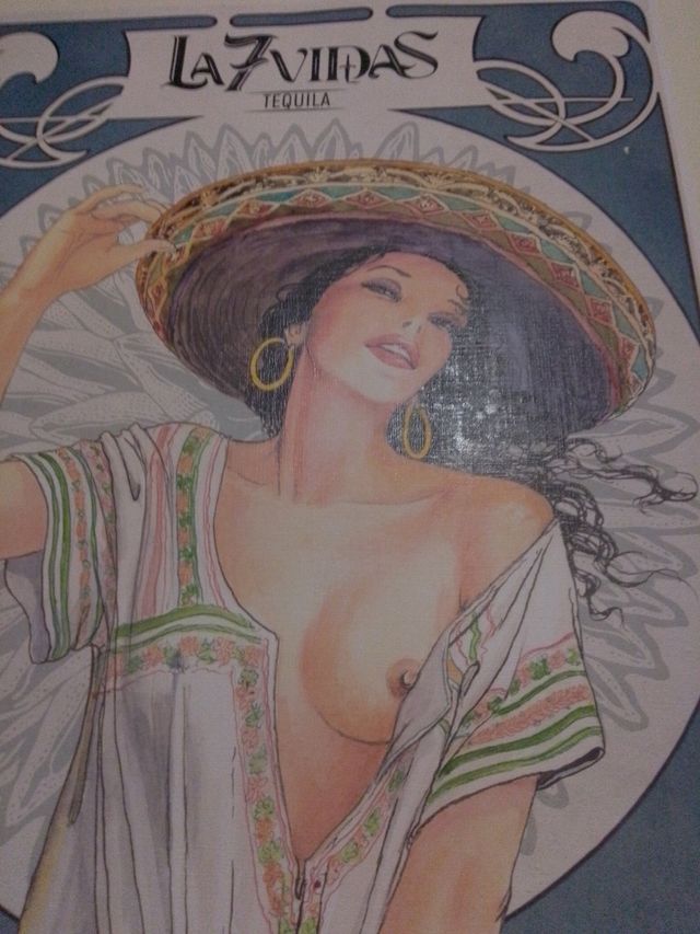 Poster La 7 Vidas Tequila - Manara per J.Rose