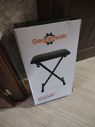 Banqueta Piano Gear4music Ajustable
