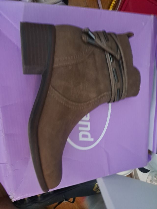 Botines Marrón Mujer