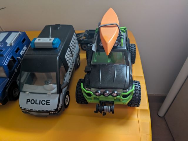 Playmobil: figuras y moto