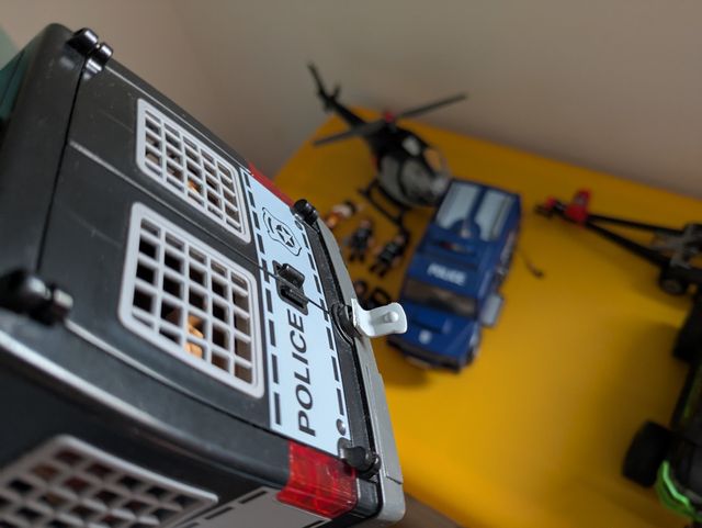 Playmobil: figuras y moto