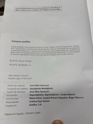 Primeros auxilios