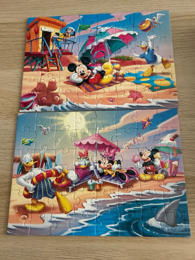 Pack 2 Puzzles Mickey Mouse 48 piezas