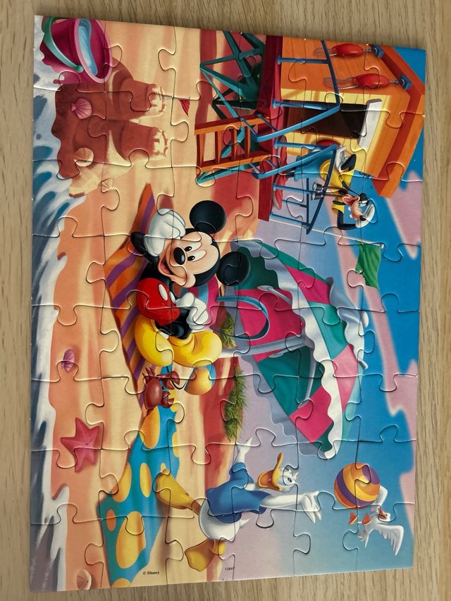 Pack 2 Puzzles Mickey Mouse 48 piezas