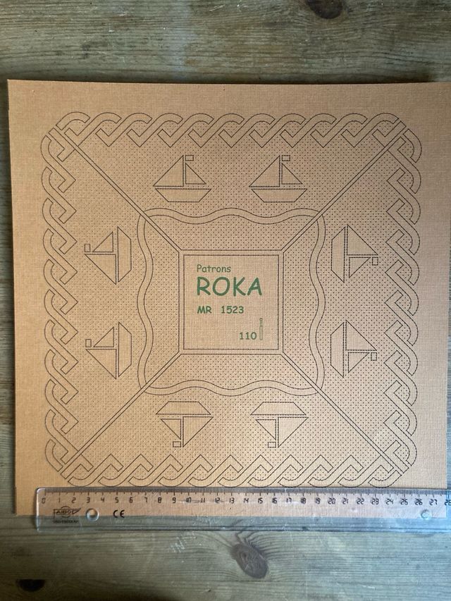 Patrón de bolillos ROKA 1523