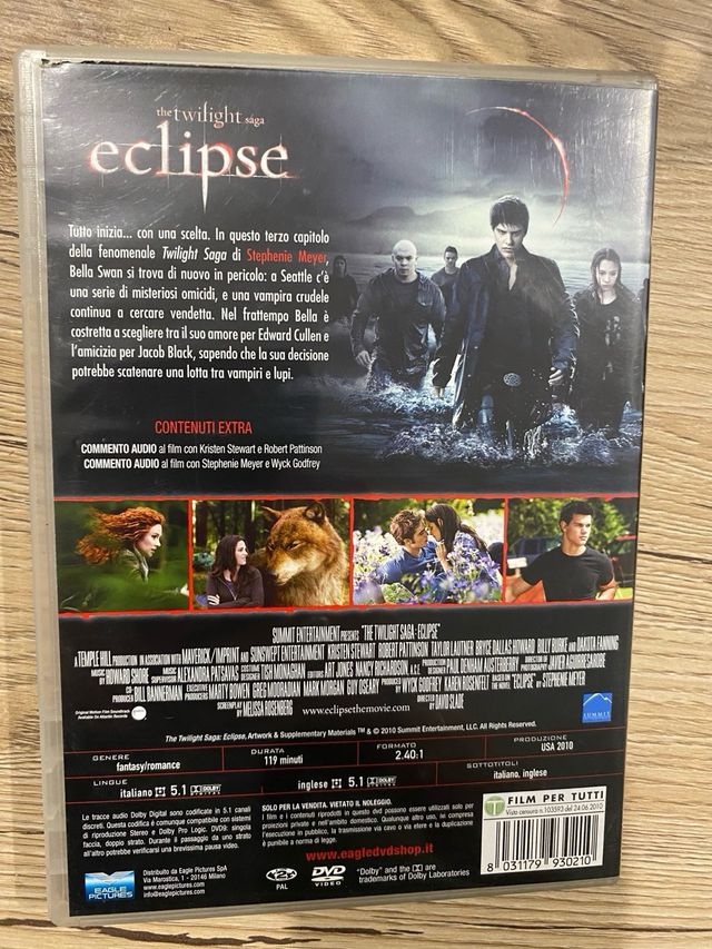 DVD Twilight Saga Eclipse