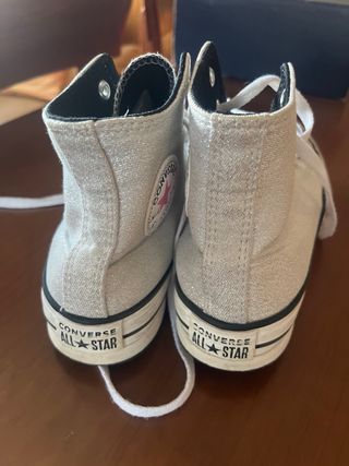 Converse Plataforma Glitter - 35,5