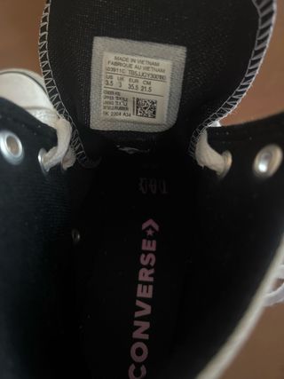 Converse Plataforma Glitter - 35,5