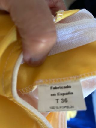 Traje Flamenca Amarillo
