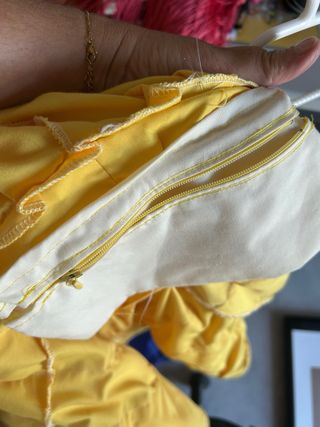Traje Flamenca Amarillo