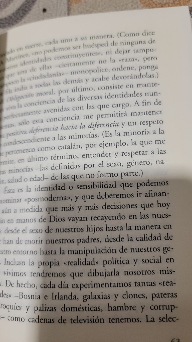 De La Identidad A La Independencia: La N (Argum...