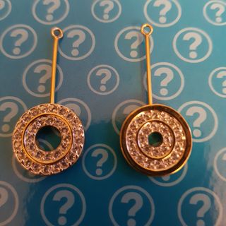 Collar y pendientes_Dobles Swarovski dorados