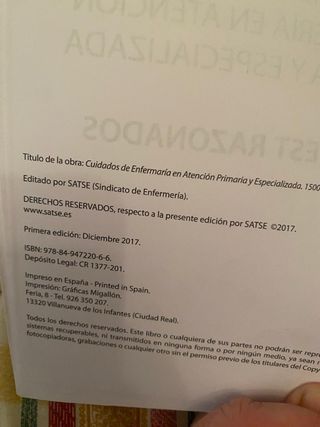 Cuidado de Enfermería en atención primaria y es...