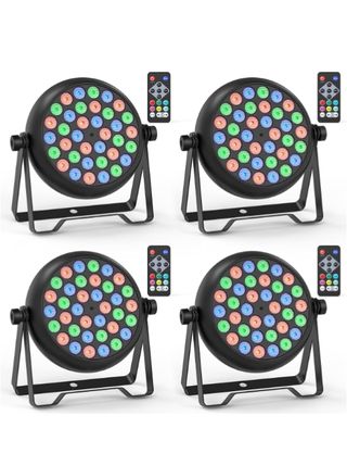 Luz LED PAR 36 RGB - Rtktoup